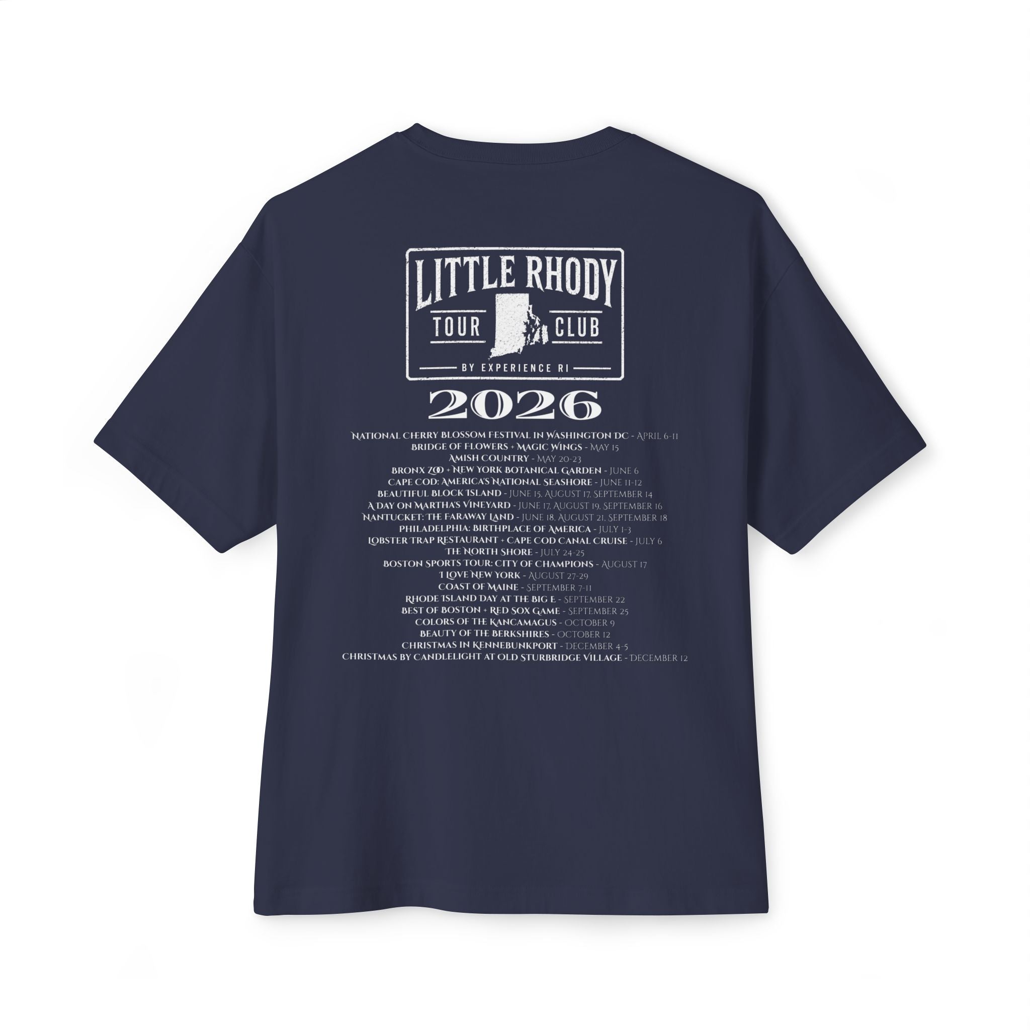 Experience Rhode Island "Little Rhody" Band Tee