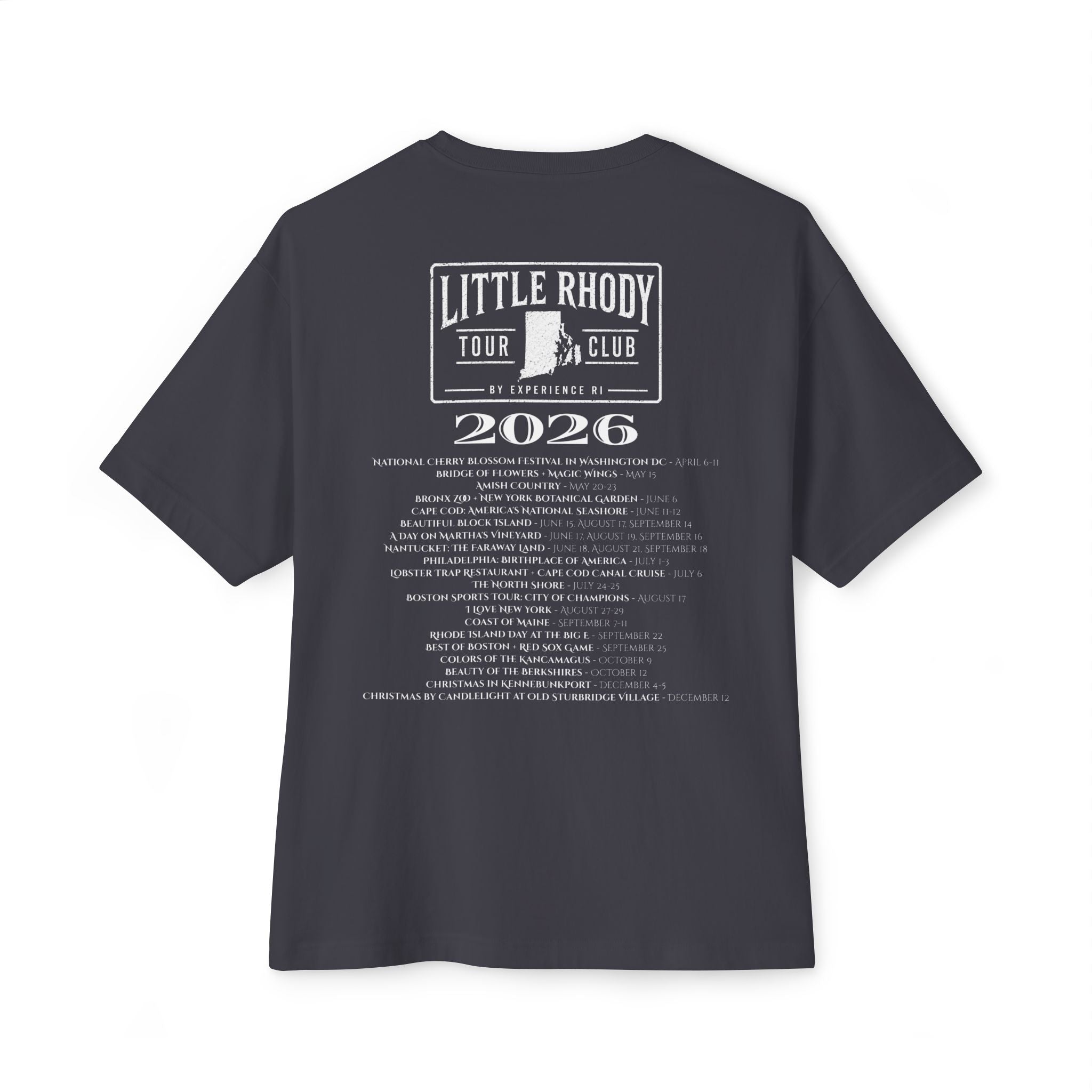 Experience Rhode Island "Little Rhody" Band Tee