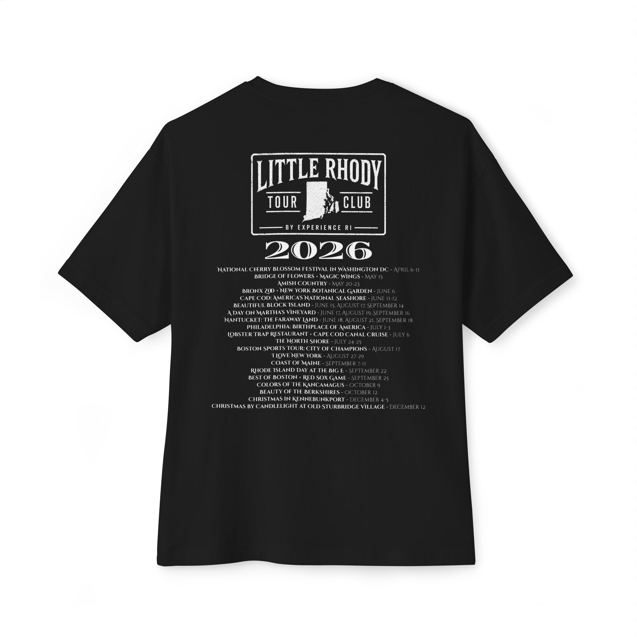 Experience Rhode Island "Little Rhody" Band Tee