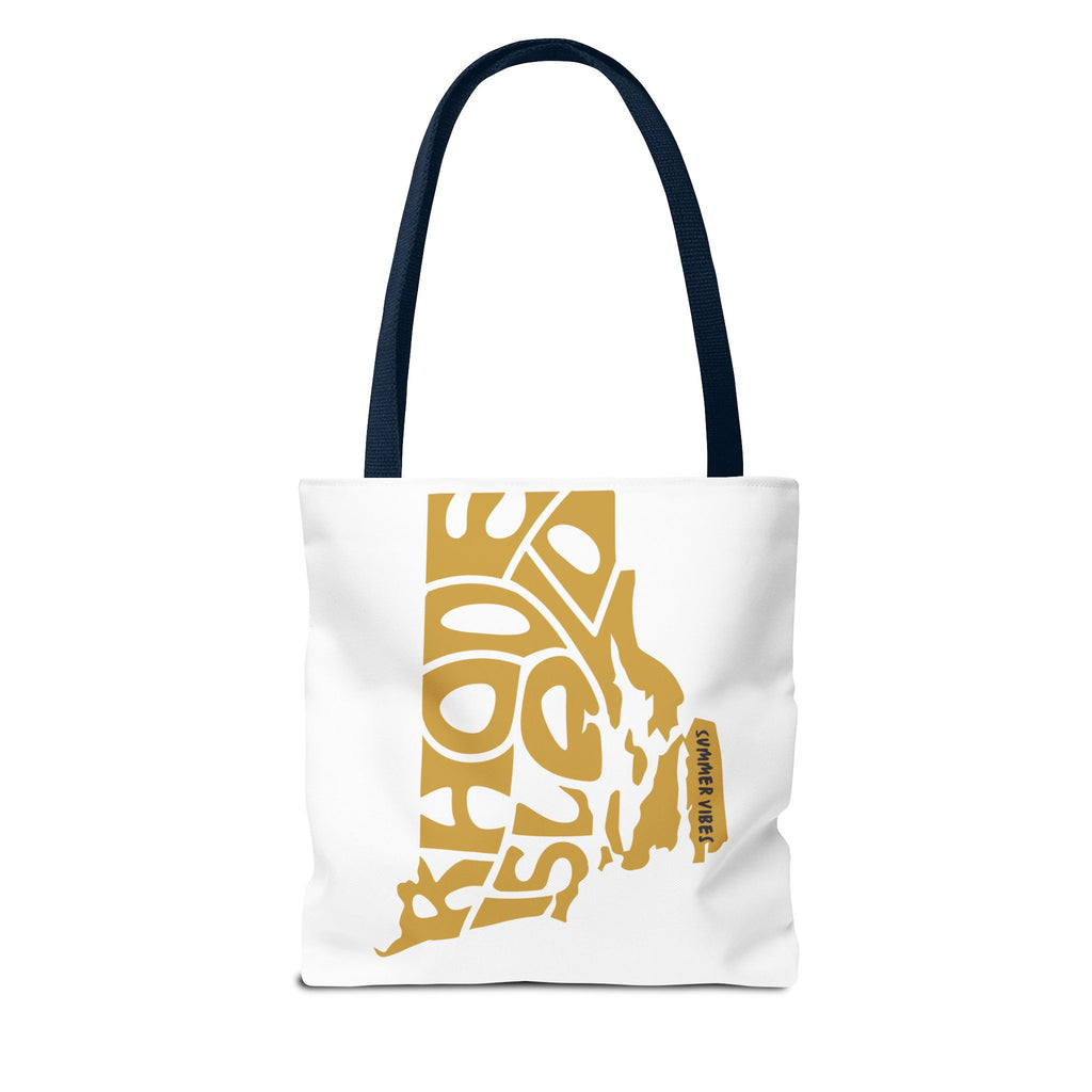 Tote Bag — Rhode Island, BIGGEST MOMENTS ARE MADE IN THE SMALLEST STATE