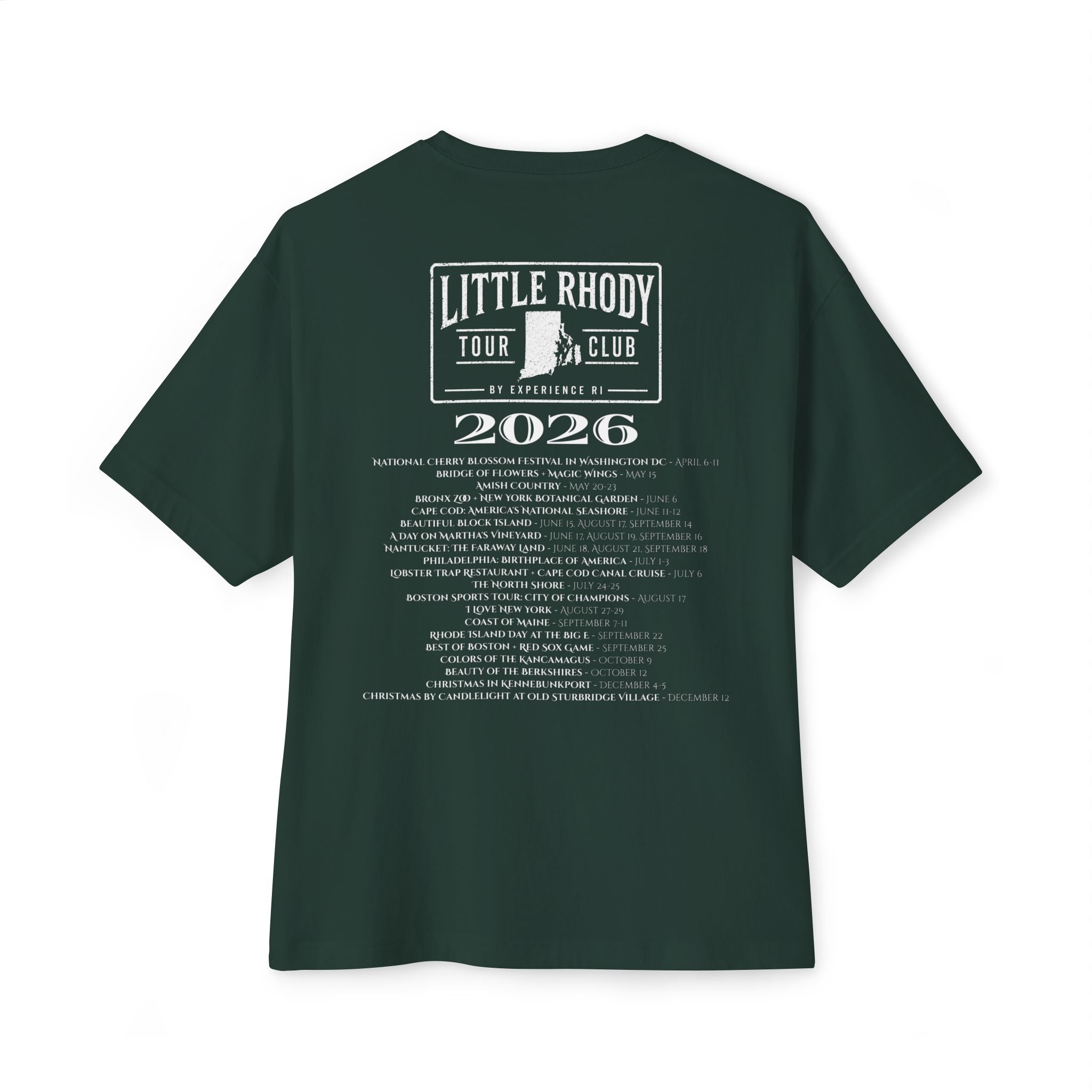 Experience Rhode Island "Little Rhody" Band Tee